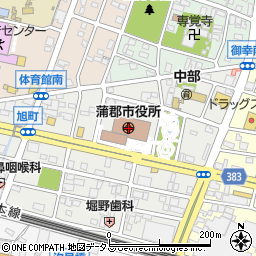 愛知県蒲郡市の地図 住所一覧検索 地図マピオン