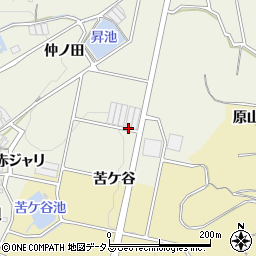 愛知県蒲郡市豊岡町上久貝周辺の地図