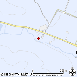 兵庫県加古川市志方町山中349-1周辺の地図