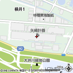 矢崎計器島田製作所周辺の地図