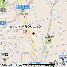 静岡県浜松市浜名区宮口851周辺の地図