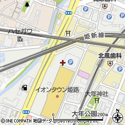 讃岐うどん むらさき イオンタウン姫路店周辺の地図