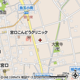 静岡県浜松市浜名区宮口852周辺の地図