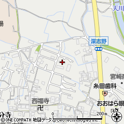 兵庫県姫路市御国野町国分寺757周辺の地図