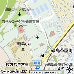 大阪府枚方市磯島北町26周辺の地図