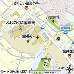 島田市立金谷小学校周辺の地図