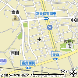 愛知県知多郡武豊町冨貴新西側60周辺の地図