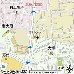 モリタ屋大塚店周辺の地図
