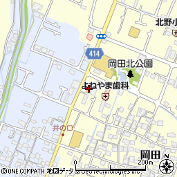 セブンイレブン姫路岡田店周辺の地図