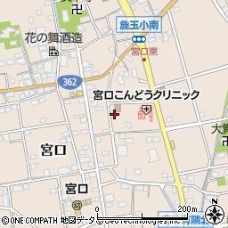静岡県浜松市浜名区宮口822周辺の地図