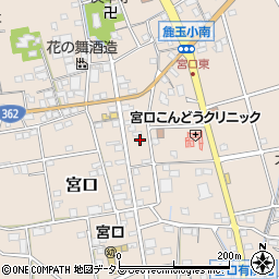 静岡県浜松市浜名区宮口597周辺の地図