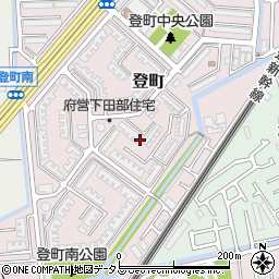 大阪府高槻市登町19周辺の地図