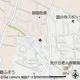 兵庫県姫路市御国野町国分寺203-3周辺の地図