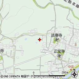 三重県亀山市中庄町周辺の地図
