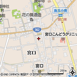 静岡県浜松市浜名区宮口600周辺の地図