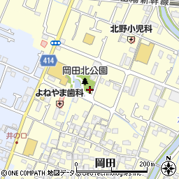 兵庫県姫路市岡田281周辺の地図