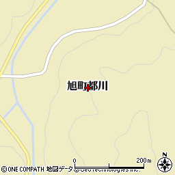 島根県浜田市旭町都川周辺の地図