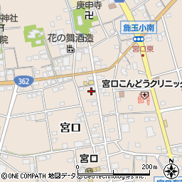 静岡県浜松市浜名区宮口603周辺の地図
