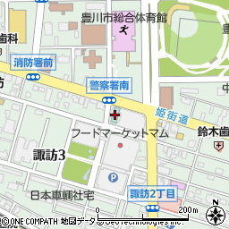 コンフォートホテル豊川周辺の地図
