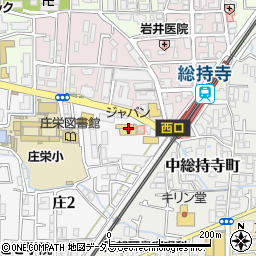 スギ薬局 総持寺駅前店周辺の地図