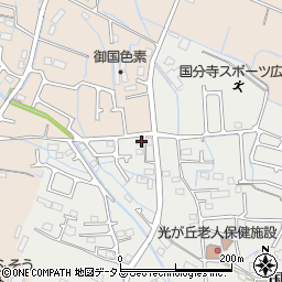 兵庫県姫路市御国野町国分寺225周辺の地図