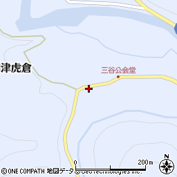 岡山県岡山市北区御津虎倉55周辺の地図