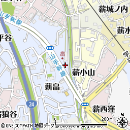 Ｖｉｌｌａ松井山手１周辺の地図