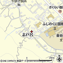 静岡県島田市志戸呂162周辺の地図