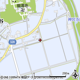 静岡県浜松市浜名区引佐町井伊谷1887-16周辺の地図