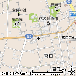 静岡県浜松市浜名区宮口344-1周辺の地図