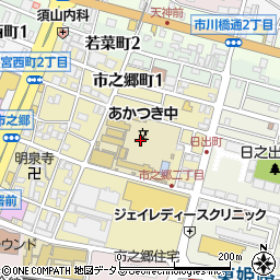 兵庫県姫路市市之郷町2丁目周辺の地図