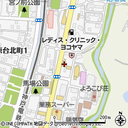ネッツトヨタゾナ神戸　北神店周辺の地図