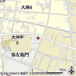 静岡県藤枝市弥左衛門502周辺の地図