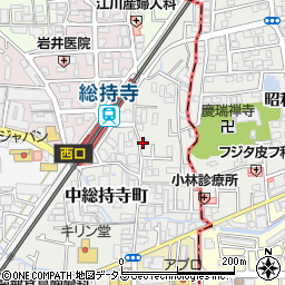 尾崎造園周辺の地図