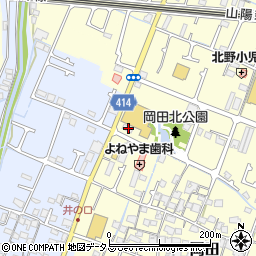 兵庫県姫路市岡田267-1周辺の地図