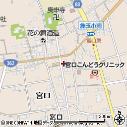 静岡県浜松市浜名区宮口606周辺の地図