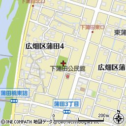 東蒲田第二公園周辺の地図