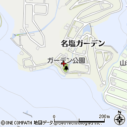 兵庫県西宮市名塩ガーデン16周辺の地図