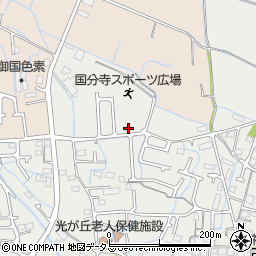 兵庫県姫路市御国野町国分寺238-1周辺の地図