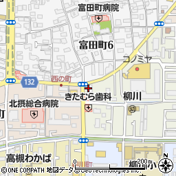 ニッカホーム株式会社高槻営業所周辺の地図