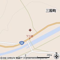 広島県三次市三原町342周辺の地図