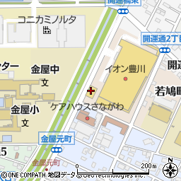 株式会社酒のやまや　豊川店周辺の地図