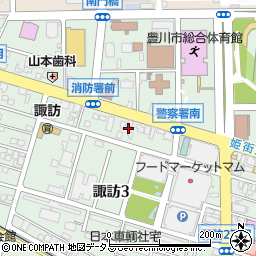 理研産業補聴器センター　豊川諏訪店周辺の地図