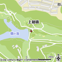 大阪府茨木市上穂積周辺の地図