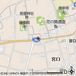 静岡県浜松市浜名区宮口354-1周辺の地図