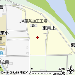 京都府京田辺市東青上周辺の地図