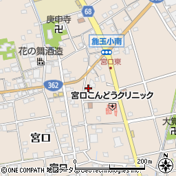 静岡県浜松市浜名区宮口795-1周辺の地図