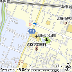 マックスバリュ岡田店周辺の地図