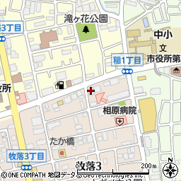 朝日生命大阪北営業所周辺の地図
