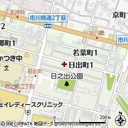 姫路日出郵便局 ＡＴＭ周辺の地図